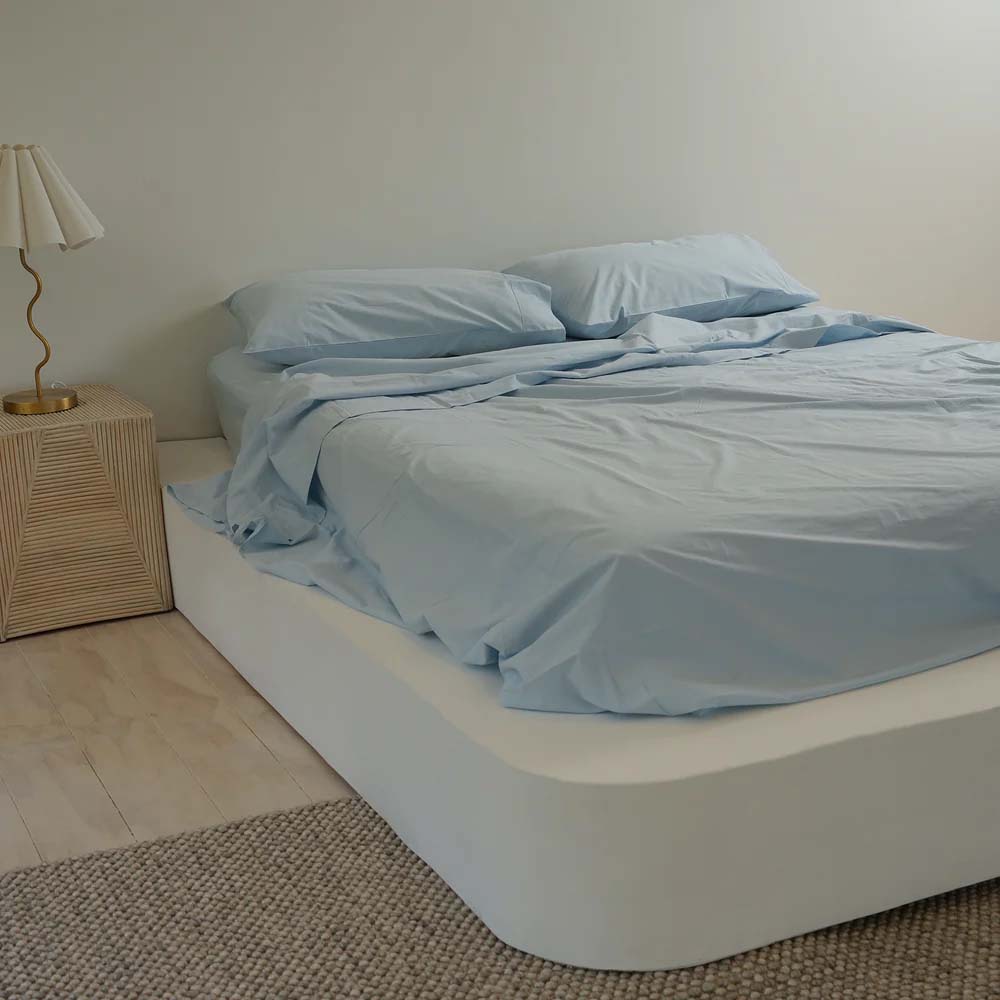 Home Lab 100% Stonewashed Cotton Sheet Set